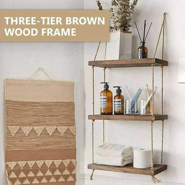 3Tier Rustic floating shelves/ organizer rack - Image 5