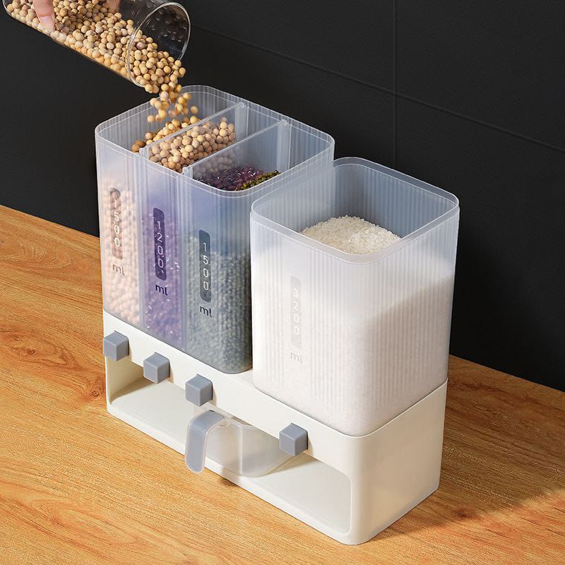 4 compartment cereals dispenser - Image 3