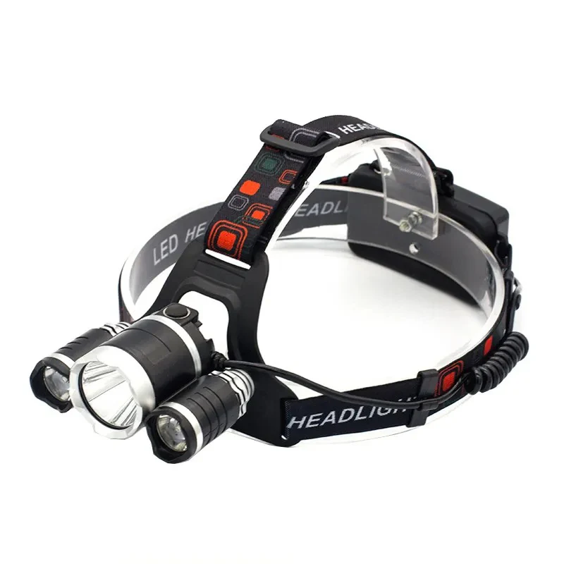 4 in 1 Rechargeable Headlamp,5000 Lumen Waterproof LED Headlight Flashlight Torch - Image 2
