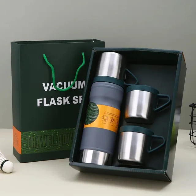 4 in 1 vacuum flask Gift set - Image 6
