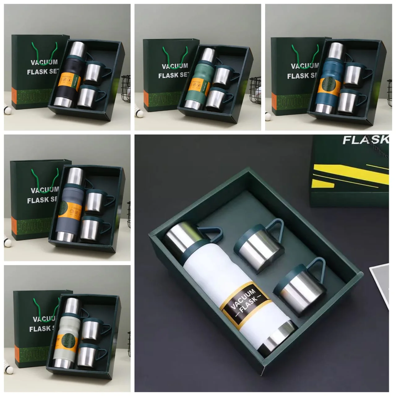 4 in 1 vacuum flask Gift set - Image 7