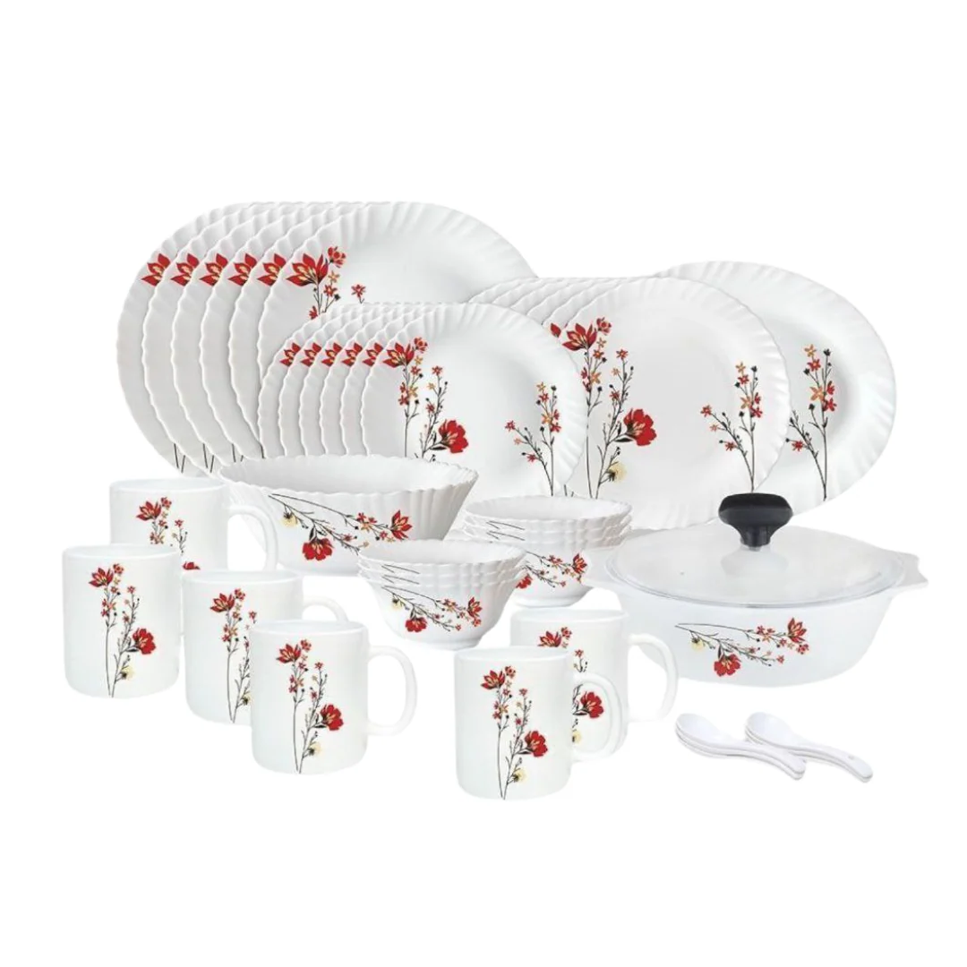 40Pcs Glass Dinner Set - Image 3
