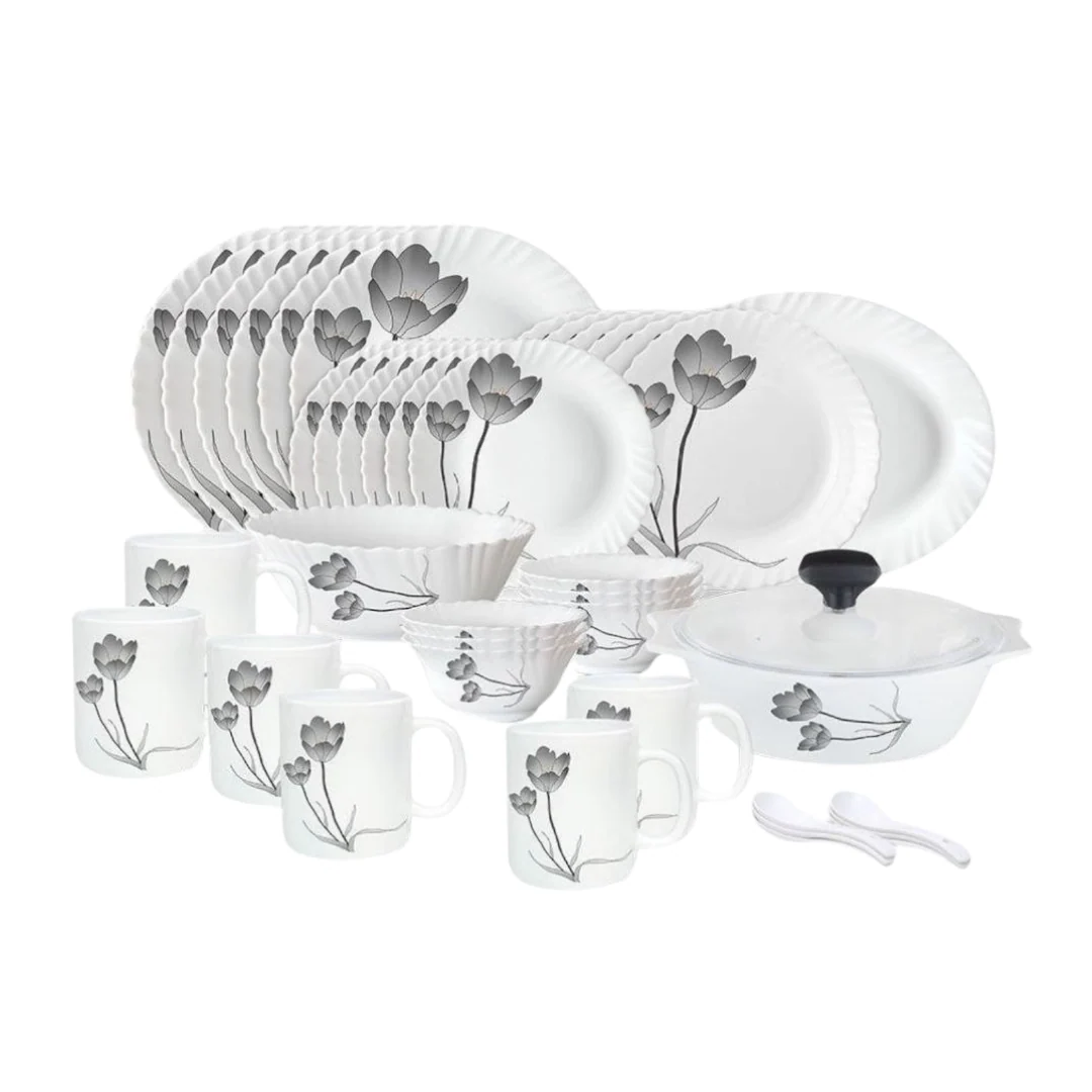 40Pcs Glass Dinner Set - Image 4