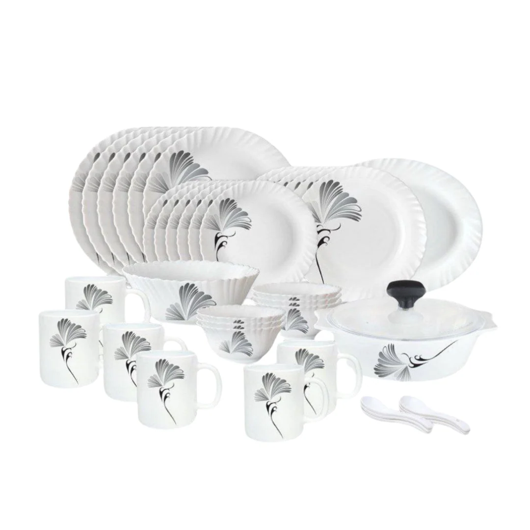 40Pcs Glass Dinner Set - Image 5