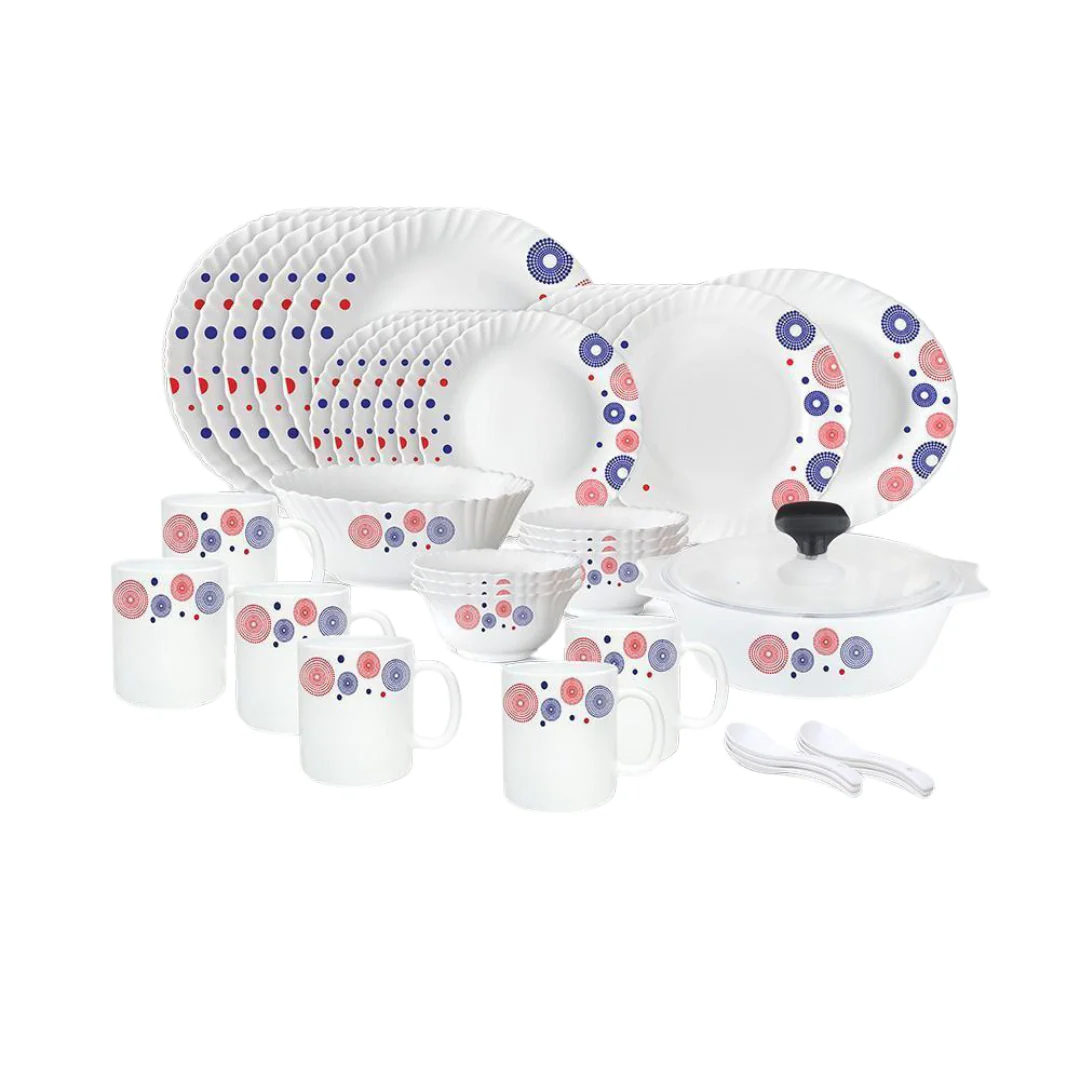 40Pcs Glass Dinner Set - Image 6