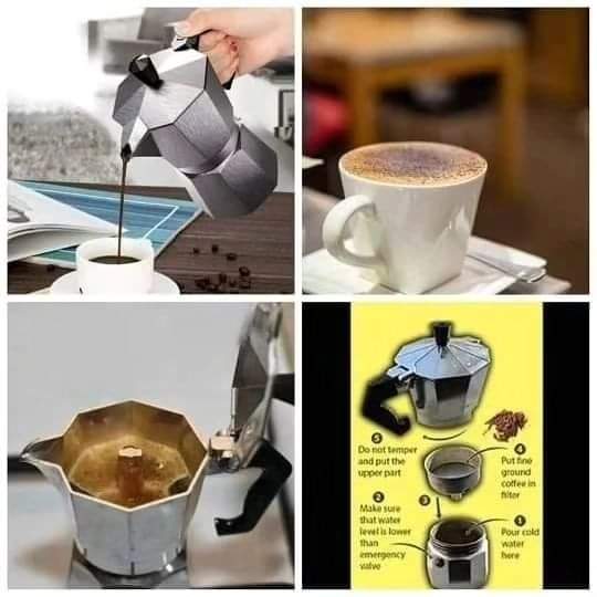 600Ml Aluminium Coffee Maker Pot Italian Style Mocha Pot for Rich Espresso - Image 4