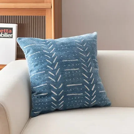 Decorative Throw Pillow Covers 45x45cm Soft Chenille Velvet Cushion Cases for Sofa & Bed | Modern Home Décor - Image 16