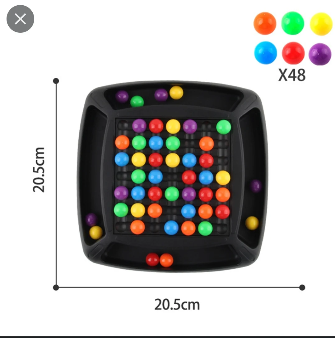 48 ball beads game, Puzzle Magic, Chess Board - Image 3