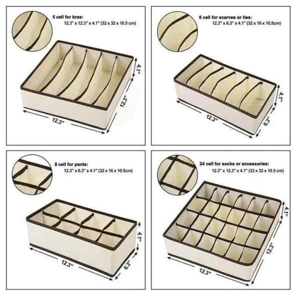 4in 1 Inner Garments Organizer - Image 6