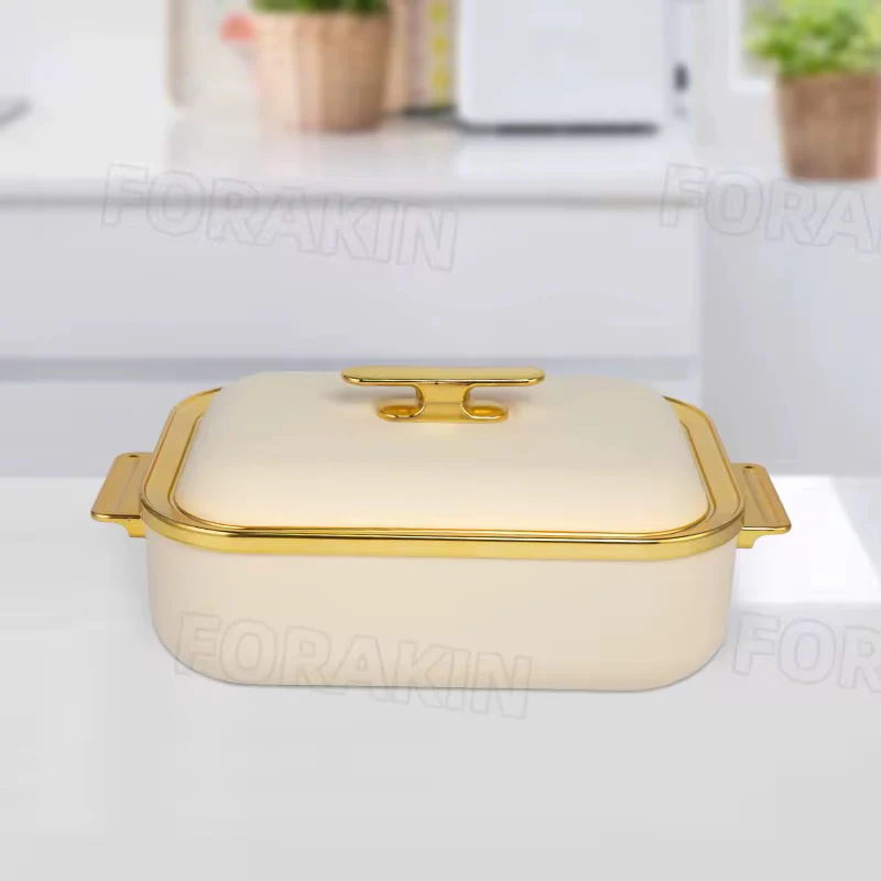 4L Elegant Luxury Food Warmer Container Insulated Hot Pot for Parties & Home Use - Image 3