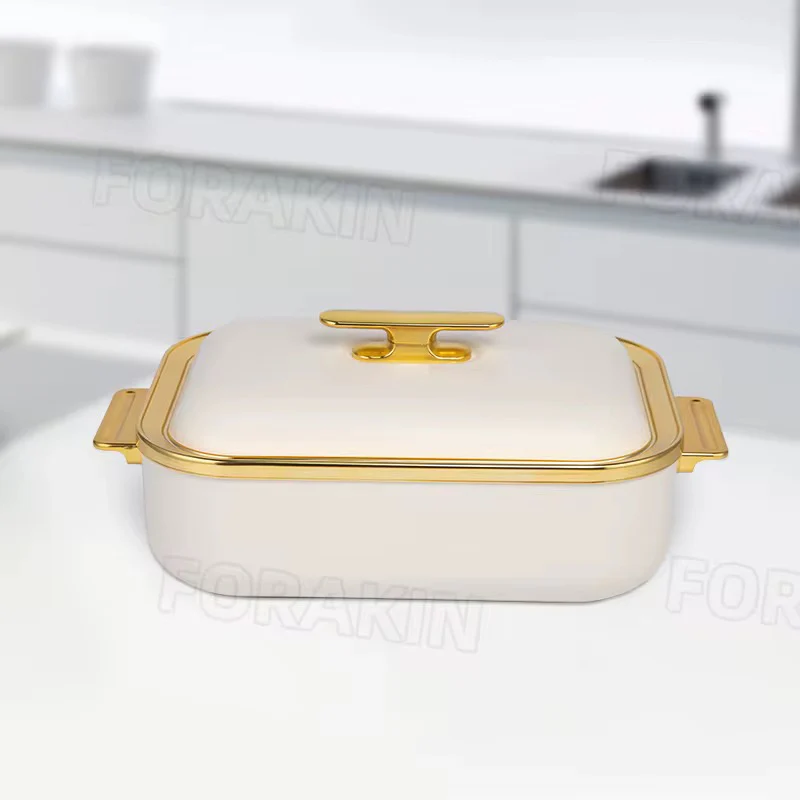 4L Elegant Luxury Food Warmer Container Insulated Hot Pot for Parties & Home Use - Image 4