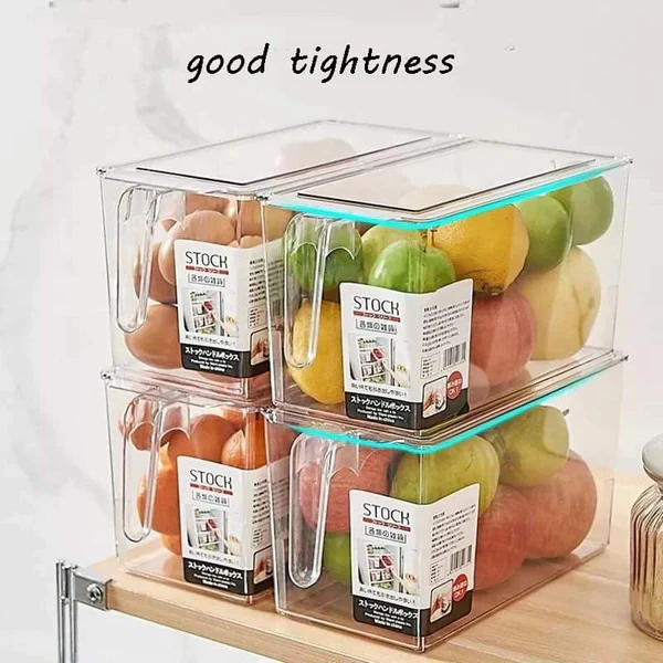 4Ltrs Acrylic Airtight Refrigerator Storage Containers - Image 3