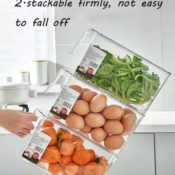 4Ltrs Acrylic Airtight Refrigerator Storage Containers - Image 4