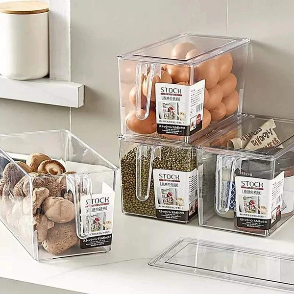 4Ltrs Acrylic Airtight Refrigerator Storage Containers - Image 5