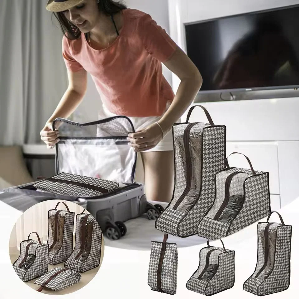 *4pcs Boot / Shoes Storage Bag Set with Handles - Image 3