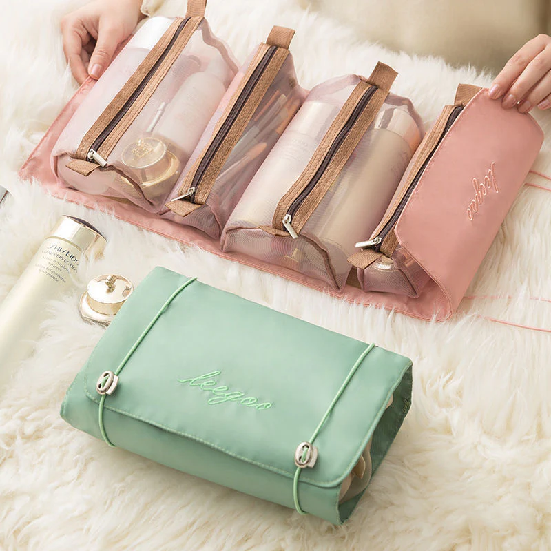 4Pcs In 1 Detachable Makeup Bag - Image 2