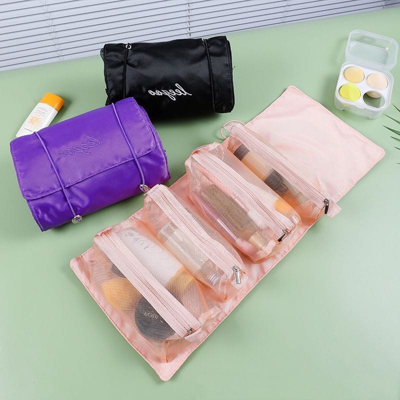 4Pcs In 1 Detachable Makeup Bag - Image 3
