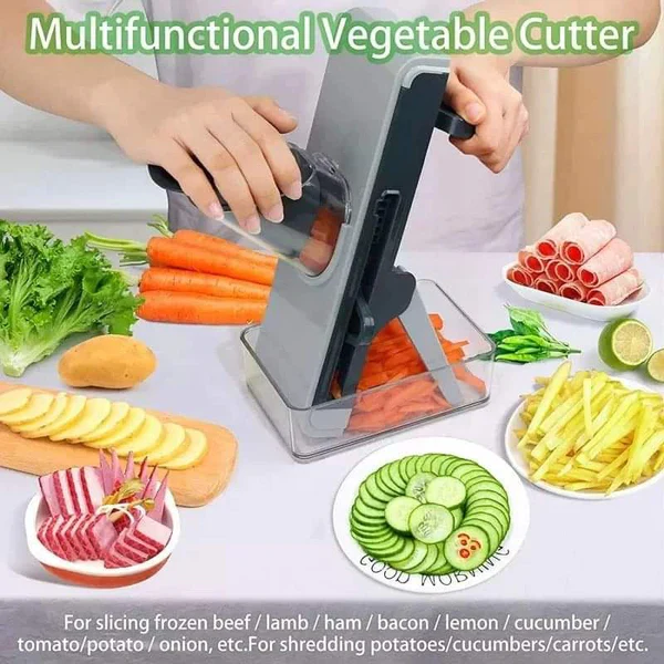 5 in 1 multifunctional vegetable cutter - Image 2