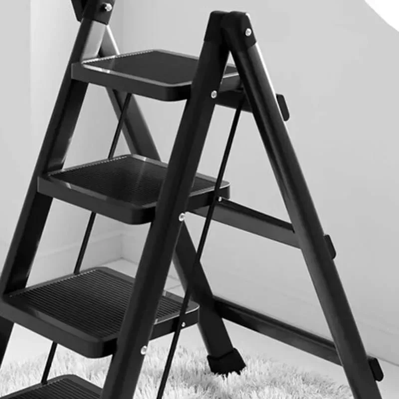 5-Step Foldable Aluminum Ladder | Heavy-Duty 330kg Capacity | Home & Office Us - Image 10