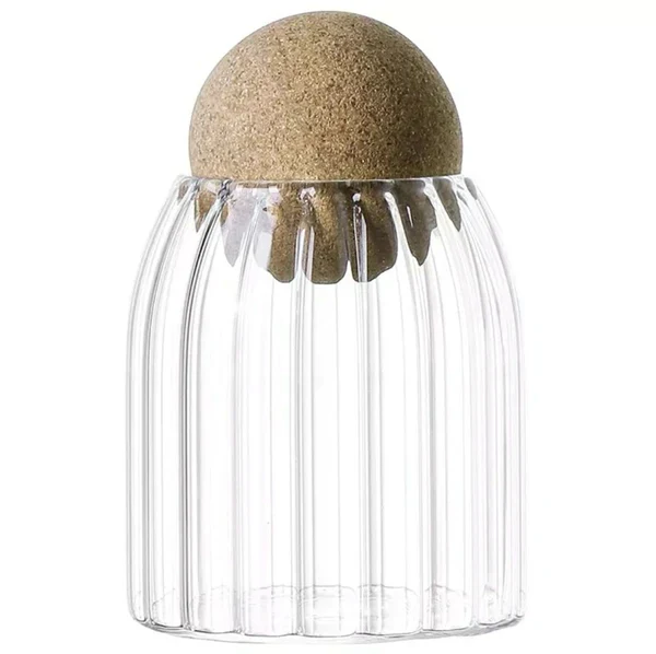 500 ml transparent glass storage jar - Image 5