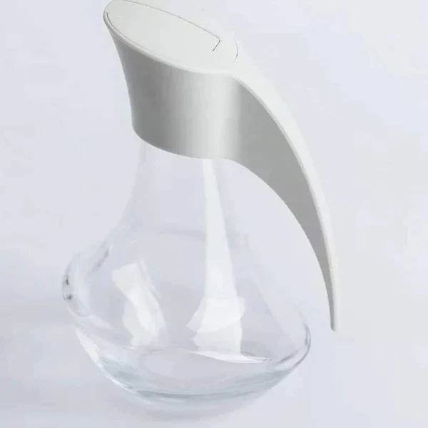 500ml Heavy Gauge Oil /Vinegar Jar White Lid - Image 3