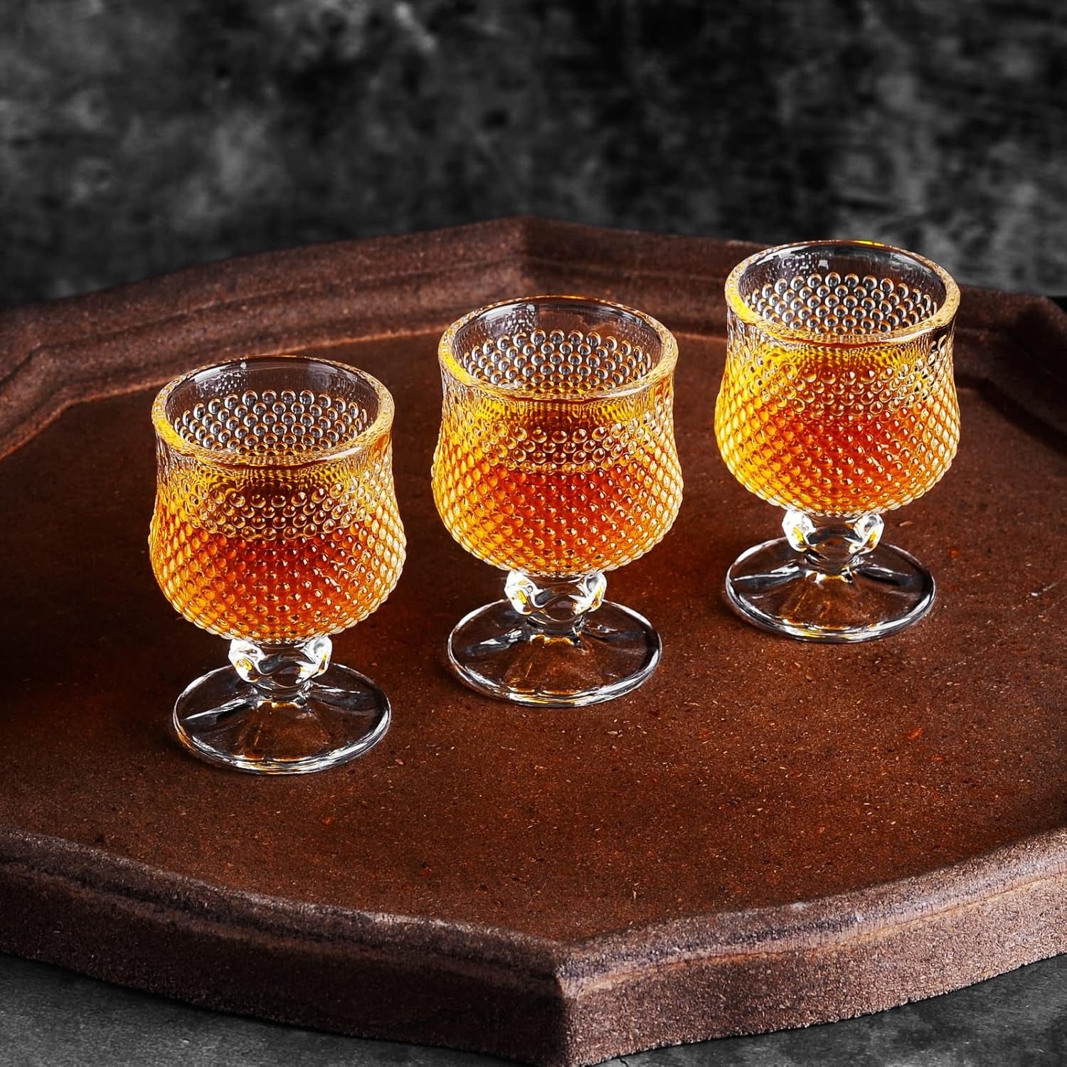 50ml Shot Glasses Set of 6 Cordial Glasses Super Cute Shot Glasses Classical Style/Lead-free/Sherry Glasses - Image 2
