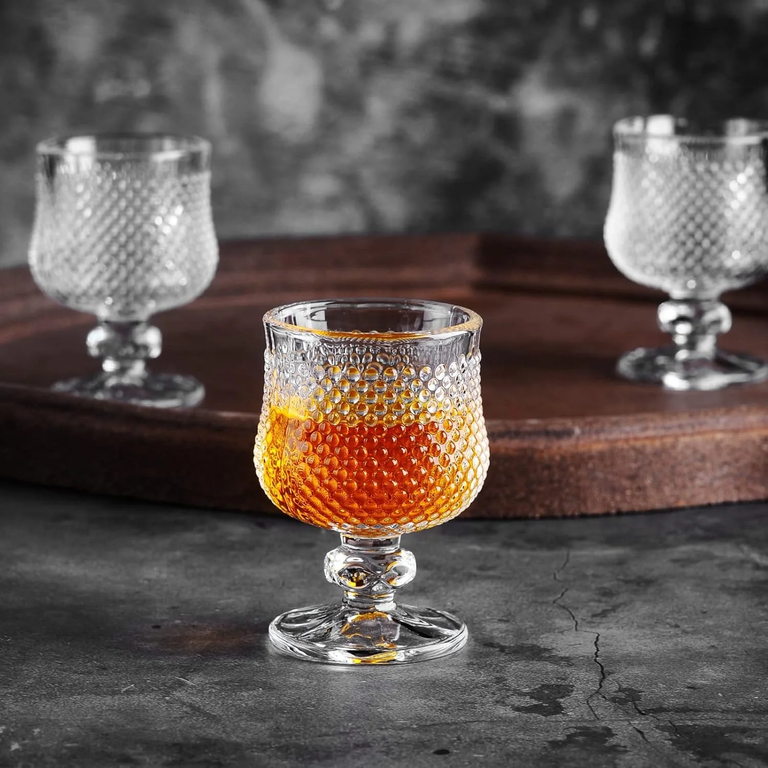 50ml Shot Glasses Set of 6 Cordial Glasses Super Cute Shot Glasses Classical Style/Lead-free/Sherry Glasses - Image 4