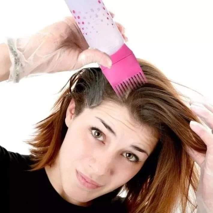 50Oz Empty Hair Dye/Oil Applicator Brush Bottle - Image 2