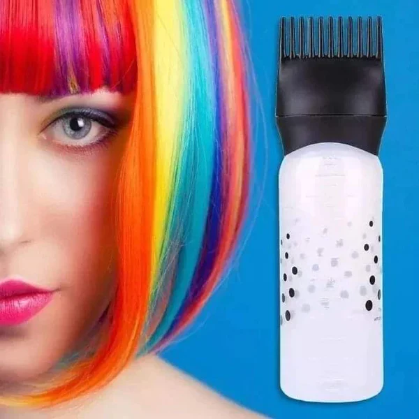 50Oz Empty Hair Dye/Oil Applicator Brush Bottle - Image 3