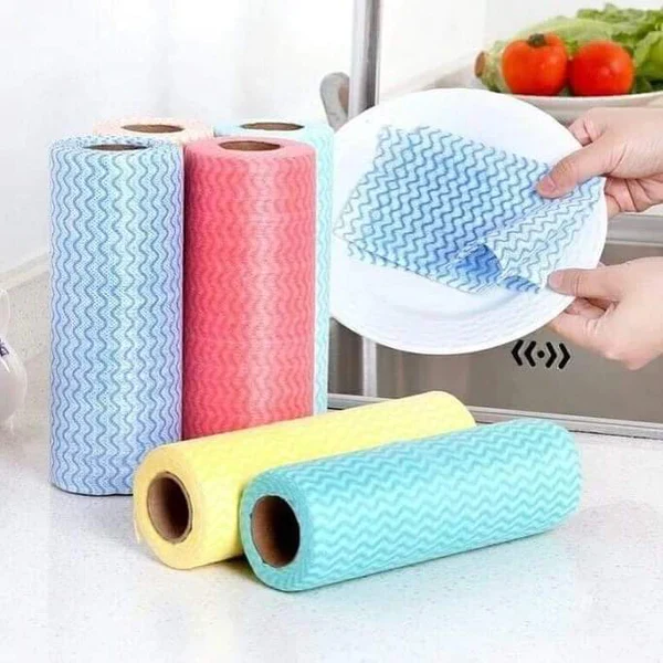 50Sheets/Roll Reusable Kitchen Tissue - Image 2