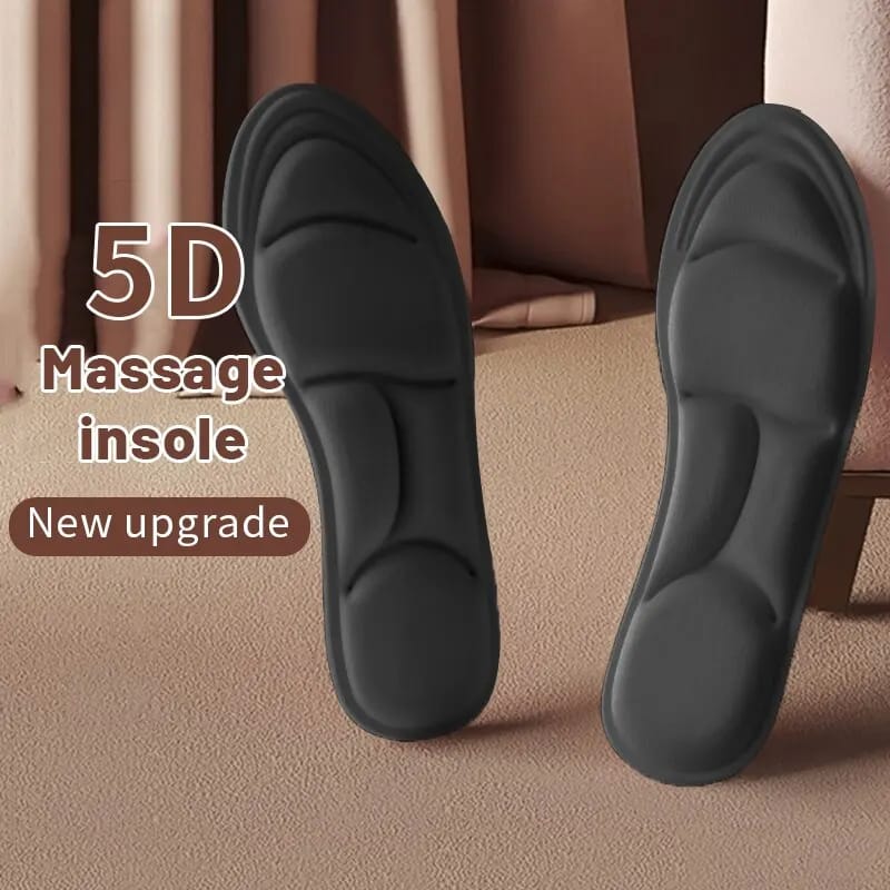 5D Unisex Breathable feet Care Orthopedic Insoles Pair - Image 4