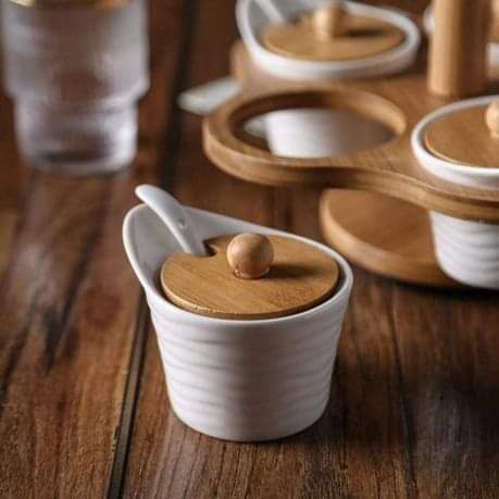 5Grid Rotating Spice Rack Set - Image 3