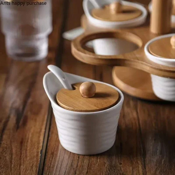 5Grid Rotating Spice Rack Set - Image 4