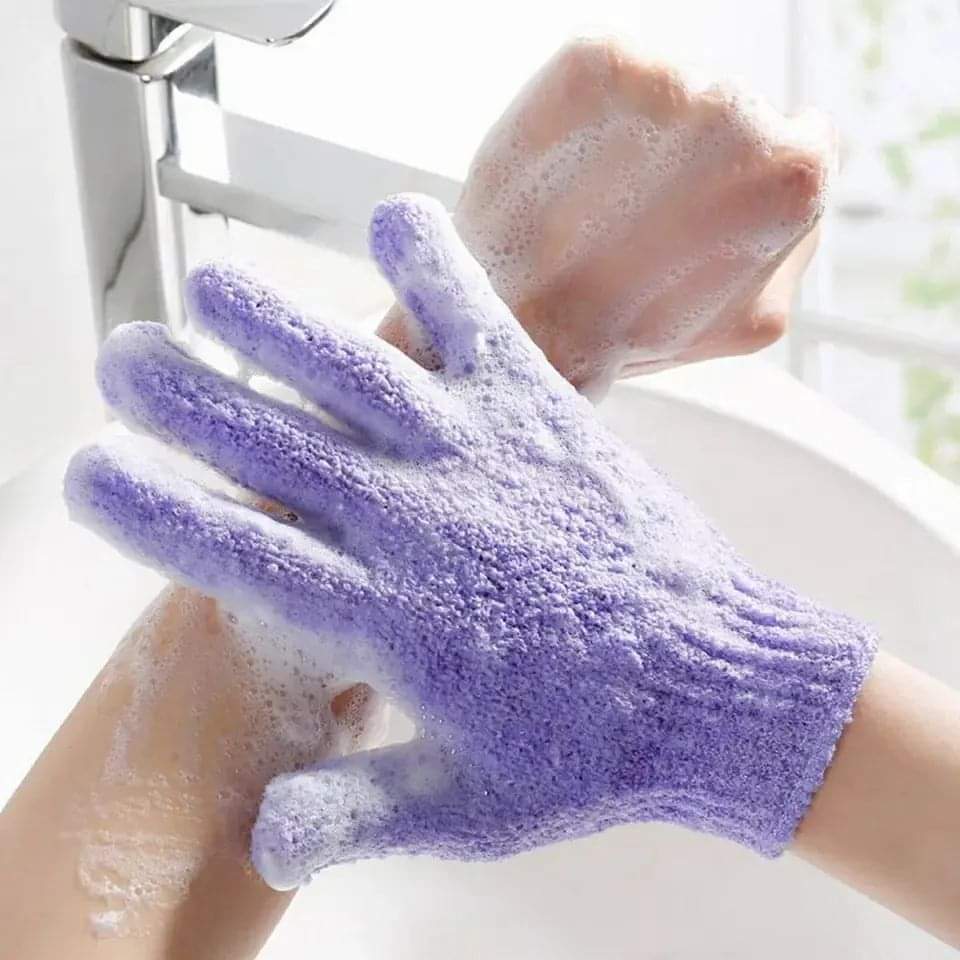 5pairs Exfoliating Gloves - Image 4