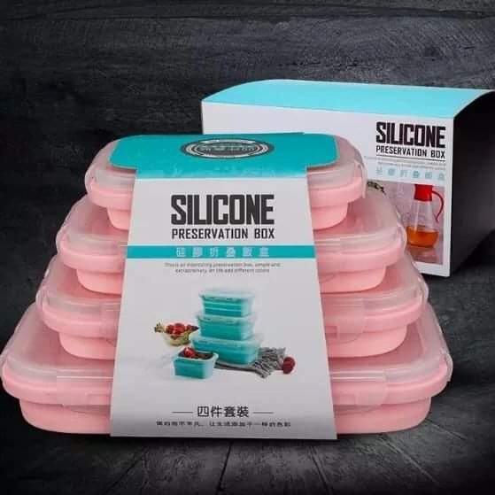5pcs Collapsible Silicone Storage Containers - Image 6