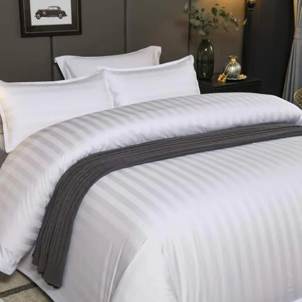 6*6 Striped Duvet covers in 4Colors - Image 5