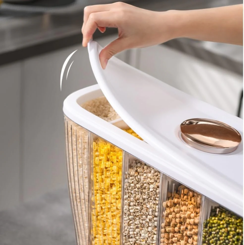 6 Grid Automatic Cereal Dispenser - Image 3