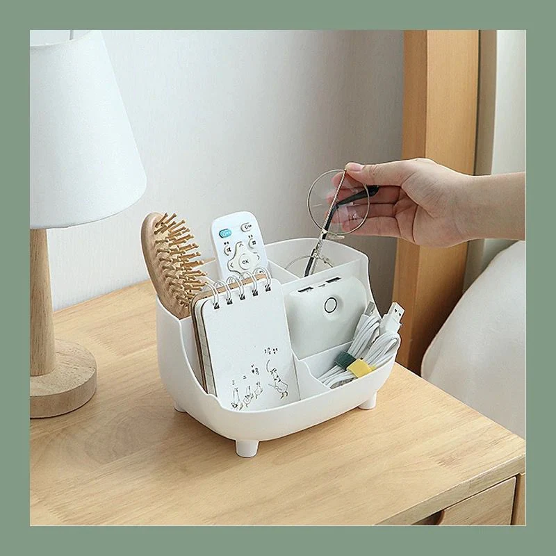 6 grid multifunctional desktop organizer. For pencils, makeup storage, office stationary - Image 2