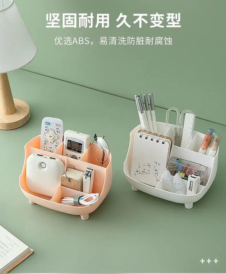 6 grid multifunctional desktop organizer. For pencils, makeup storage, office stationary - Image 3