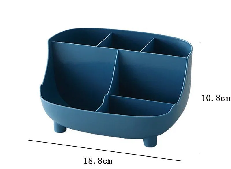 6 grid multifunctional desktop organizer. For pencils, makeup storage, office stationary - Image 4
