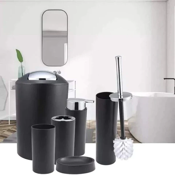 6 in 1 Bathroom Accessories set - Image 2