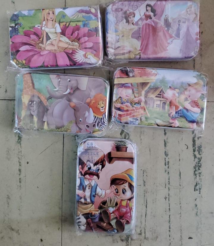 60 PC cartoon theme wooden Kids puzzle - Image 4