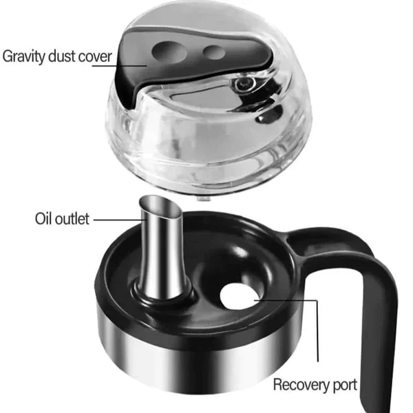 600ml automatic oil dispenser/seasoning bottle for vinegar - Image 3