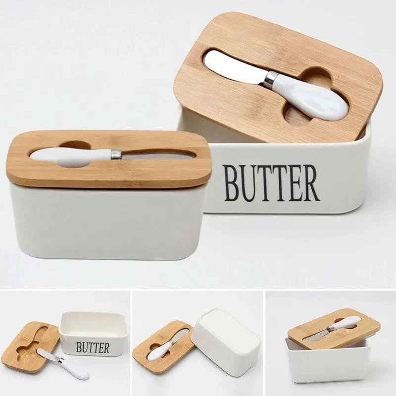 400ml Ceramic Butter Dish - Image 10