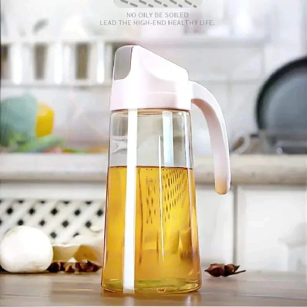 600ml Kitchen Glass Oil/Vinegar Dispenser - Image 2