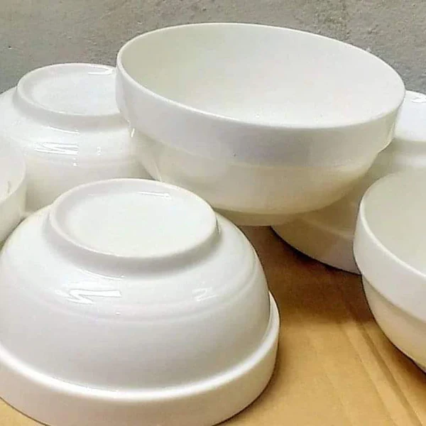 6pcs Ceramic Soup Bowls - Image 2