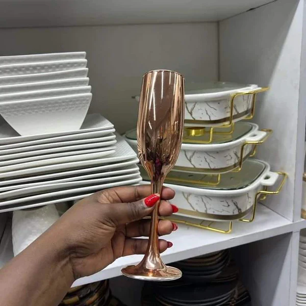 6pcs Champagne glasses - Image 3