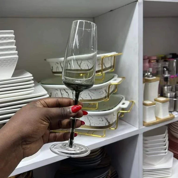 6pcs Champagne glasses - Image 6