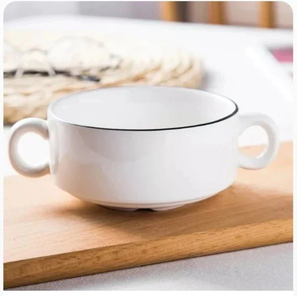 6pcs Creative Ceram Soup/breakfast cereal bowls - Image 2
