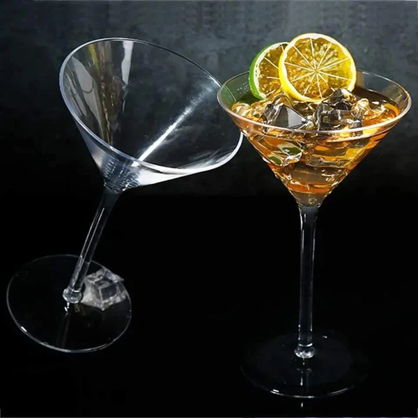 6pcs Elegant Martini Cocktail Glass Set – 190ml Goblet Glasses - Image 4